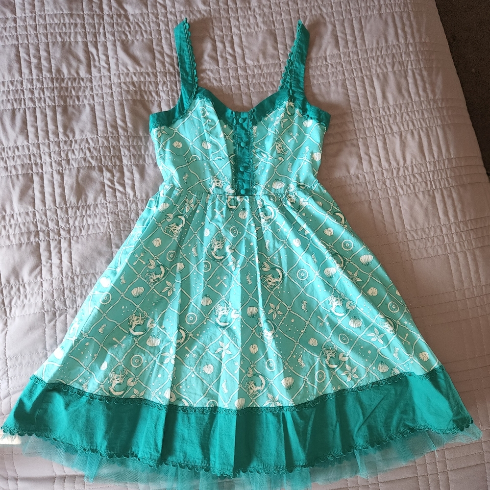 Little Mermaid vintage looking dress